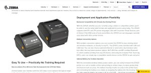 12. Zebra ZD420 - Best Wireless Label Printer