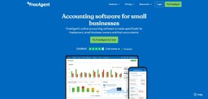 3. FreeAgent – Best for Freelancers & Small Business Owners