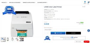 8. Primera LX500 - High-Resolution Colour Label Printer