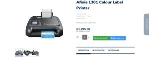 9. Afinia L301 – Professional-Grade Label Printer 