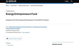 Energy Entrepreneurs Fund