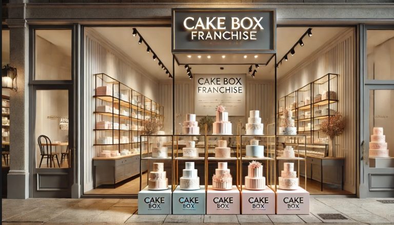 cake box franchise cost