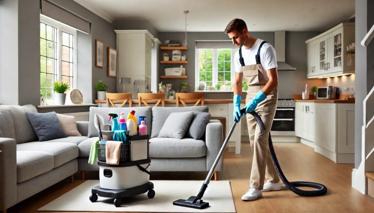 self-employed cleaner hourly rate uk