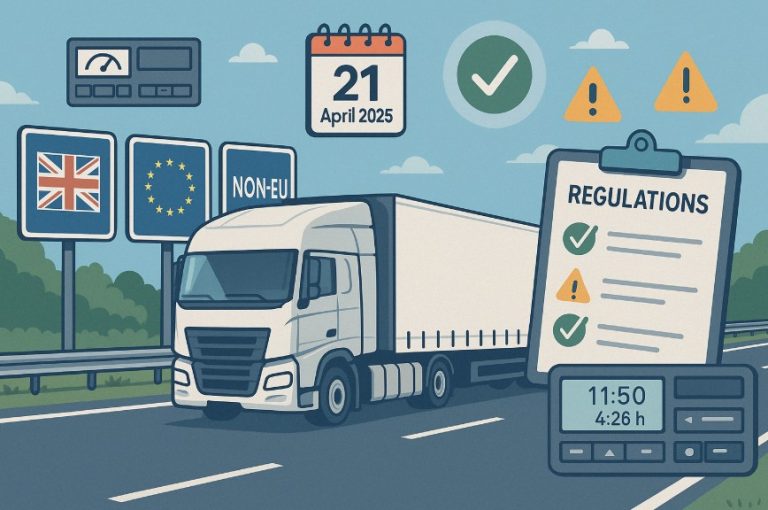 DVSA HGV Drivers Hours Rules Changes