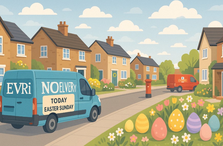 Does Evri Deliver on Easter Sunday 2025