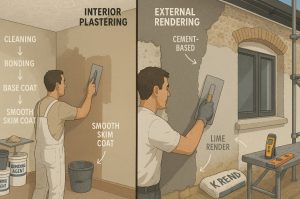 Types of Plastering Work Explained