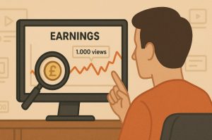 What Is the Average YouTube Income Per 1,000 Views in the UK