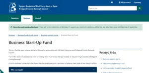 Bridgend Business Start-Up Fund