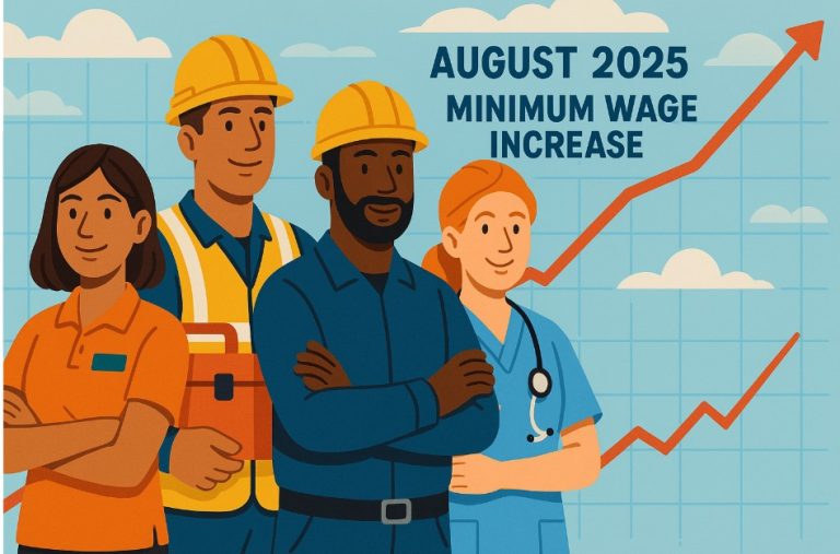 uk minimum wage increase august 2025